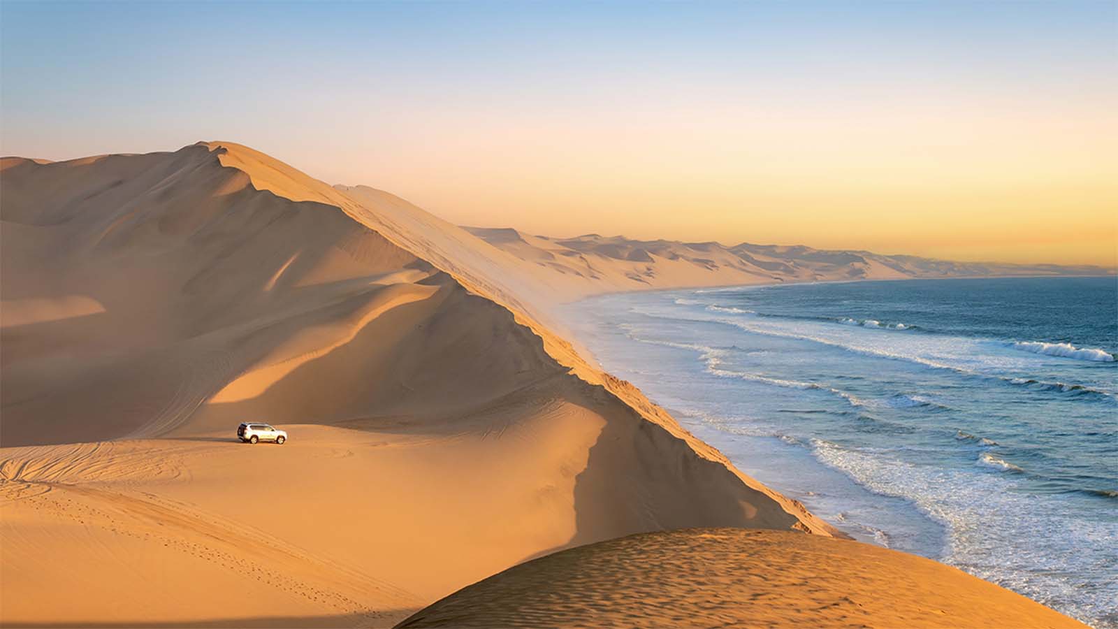 Namibian coast virtual reality tour