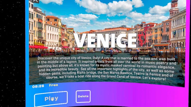 Venice card